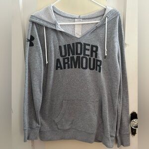 Women’s Gray Under Armour Hoodie